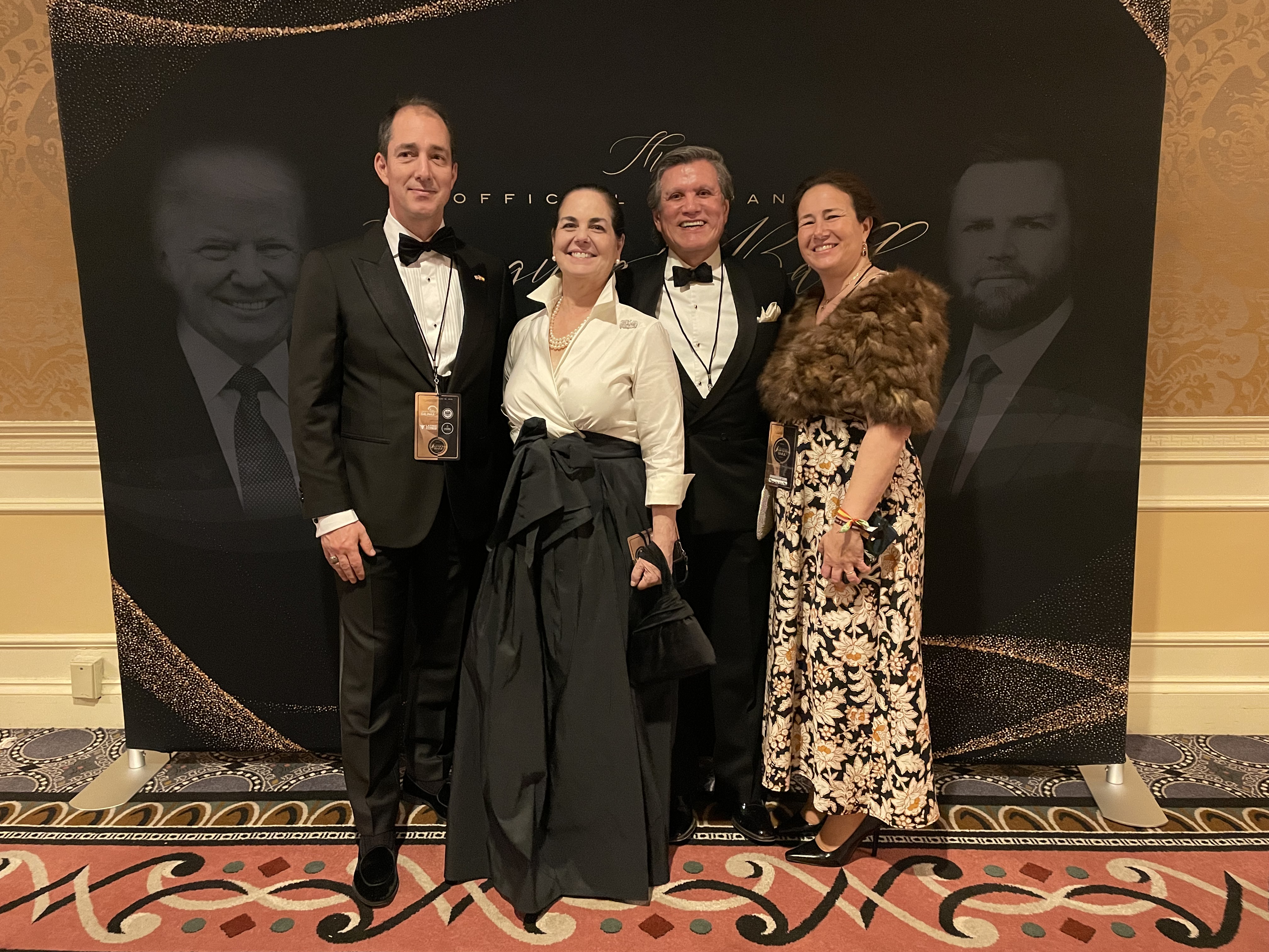 Miembros de Escuela Hispánica durante la gala in Washington D.C.